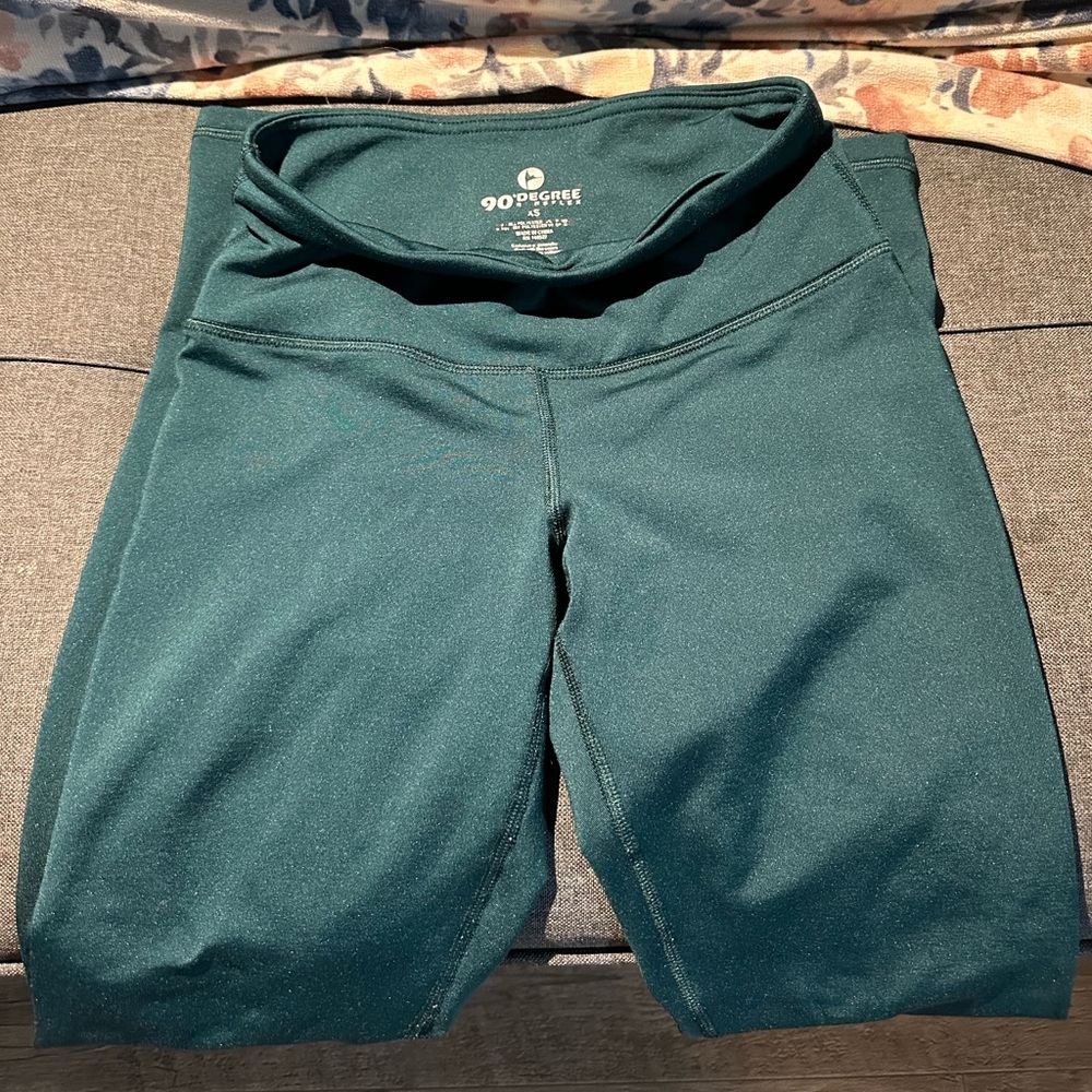 olive green 90 degree leggingss